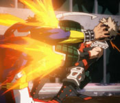 bakugo's explosion vs all might